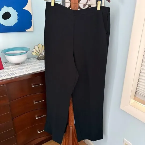 VTG Alfred Dunner Women’s Black Tailored Pants, Size 10, Timeless Trouser Fit - Picture 2 of 6